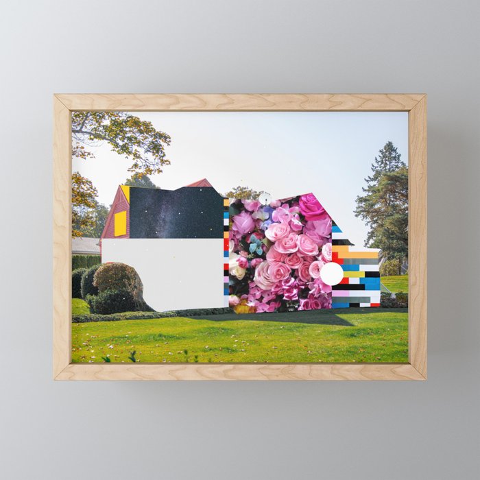 abstract house dream 15b Mini Art Print Gallery Image 1