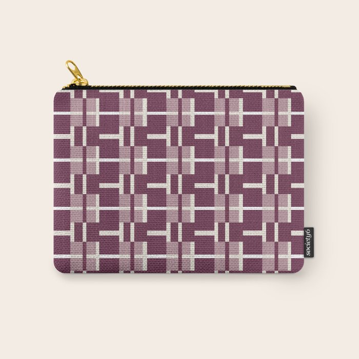 Vintage Geometric Harmony Carry All Pouch Gallery Image 1