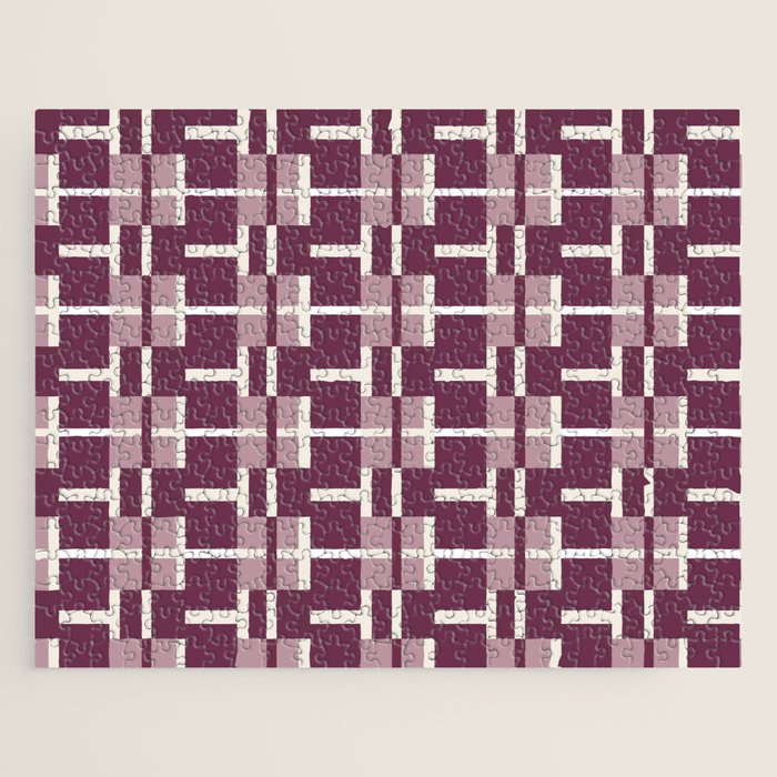 Vintage Geometric Harmony Jigsaw Puzzle Gallery Image 1