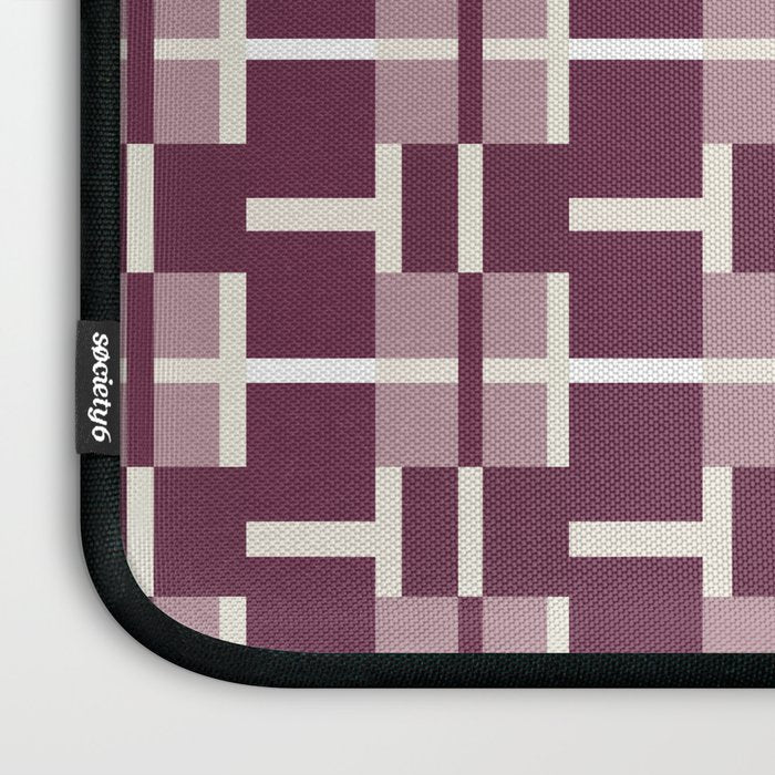 Vintage Geometric Harmony Laptop Sleeve Gallery Image 3