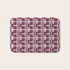 Vintage Geometric Harmony Bath Mat Gallery Image 1