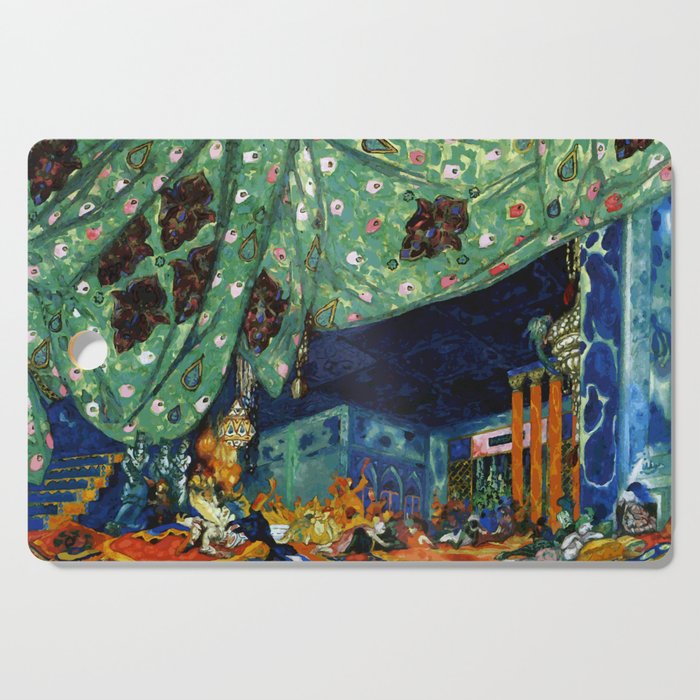Scheherazade Rimsky-Korsakov Ballet Léon Bakst Cutting Board Gallery Image 1