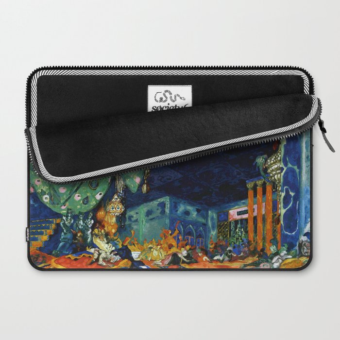 Scheherazade Rimsky-Korsakov Ballet Léon Bakst Laptop Sleeve Gallery Image 2