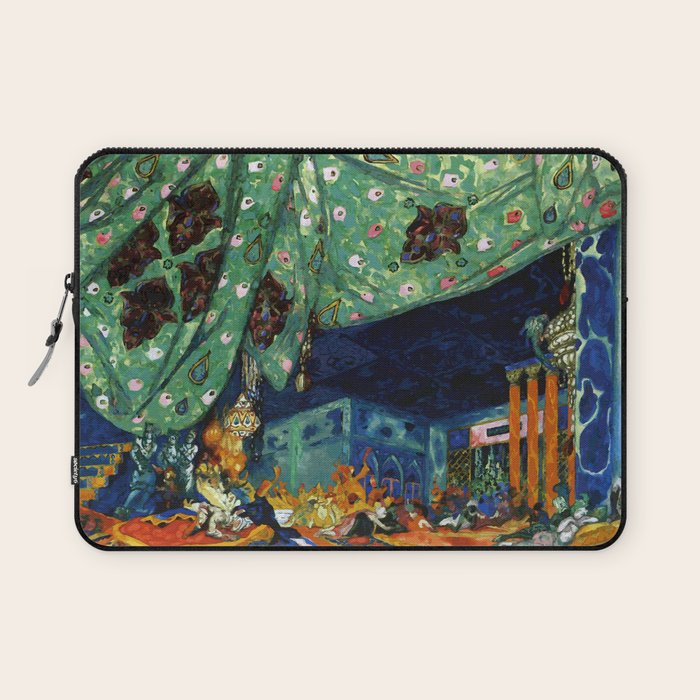 Scheherazade Rimsky-Korsakov Ballet Léon Bakst Laptop Sleeve Gallery Image 1