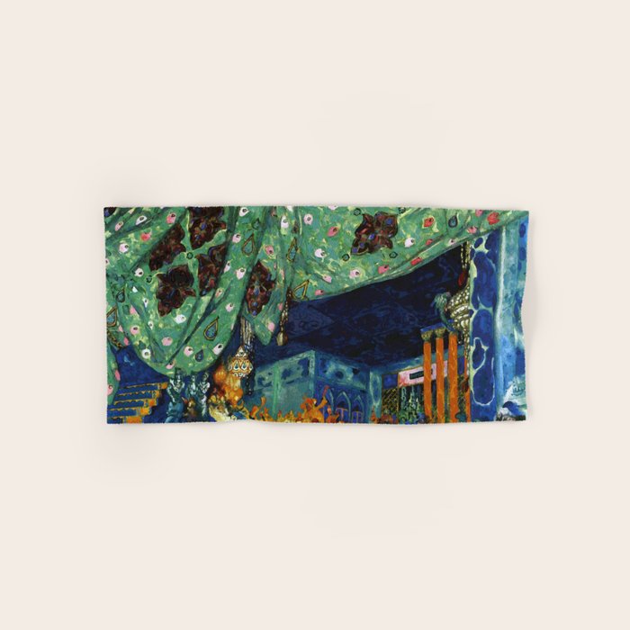 Scheherazade Rimsky-Korsakov Ballet Léon Bakst Bath Towel Gallery Image 1