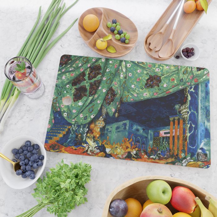 Scheherazade Rimsky-Korsakov Ballet Léon Bakst Cutting Board Gallery Image 2