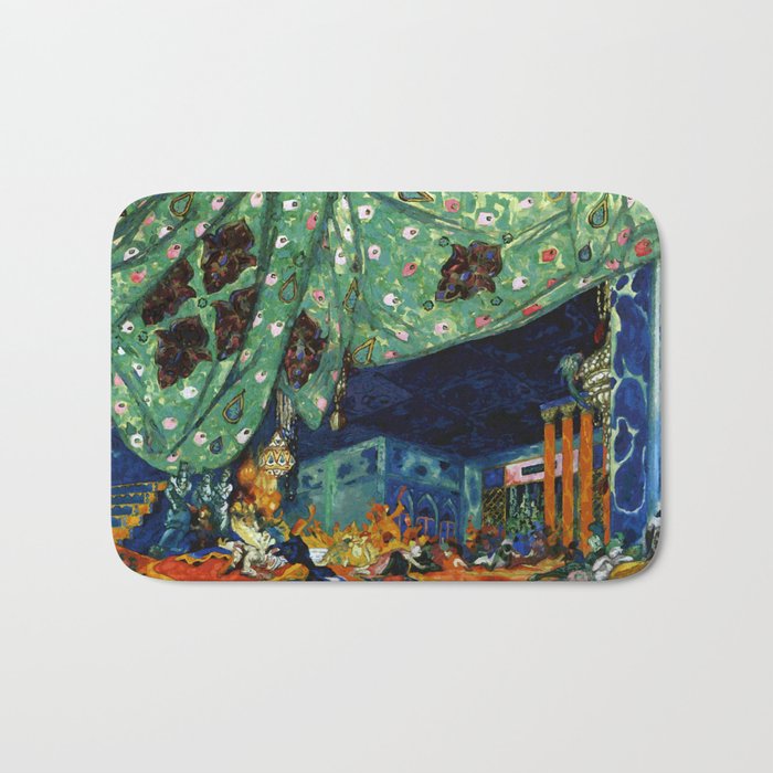 Scheherazade Rimsky-Korsakov Ballet Léon Bakst Bath Mat Gallery Image 1