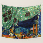 Scheherazade Rimsky-Korsakov Ballet Léon Bakst Wall Tapestry Gallery Image 4
