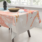 Birds and Plants Tablecloth Gallery Image 3