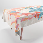 Birds and Plants Tablecloth Gallery Image 1