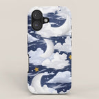 Magical Moon and Stars iPhone Case Gallery Image 1