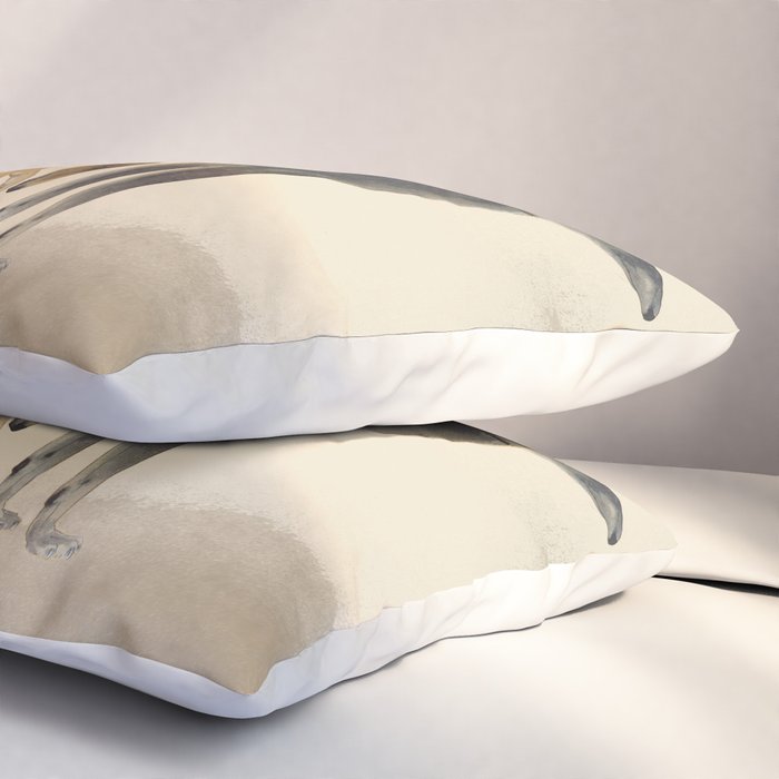 Two Sighthounds Pillow Sham Gallery Image 3