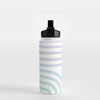 Bold Curvature Stripes XVII Water Bottle Gallery Image 2