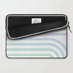 Bold Curvature Stripes XVII Laptop Sleeve Gallery Image 2