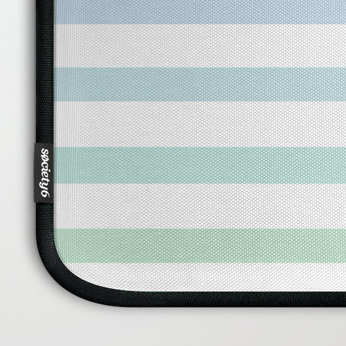 Bold Curvature Stripes XVII Laptop Sleeve Gallery Image 3