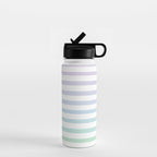 Bold Curvature Stripes XVII Water Bottle Gallery Image 1