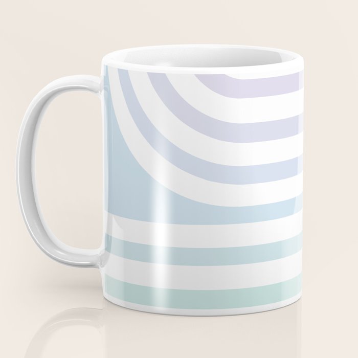 Bold Curvature Stripes XVII Coffee Mug Gallery Image 3