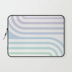 Bold Curvature Stripes XVII Laptop Sleeve Gallery Image 1