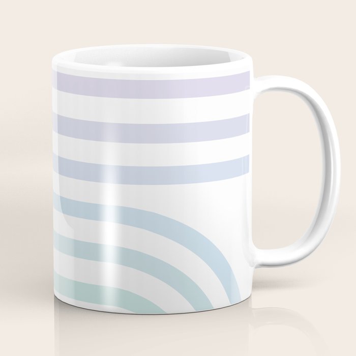 Bold Curvature Stripes XVII Coffee Mug Gallery Image 1