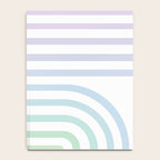Bold Curvature Stripes XVII Notebook Gallery Image 4