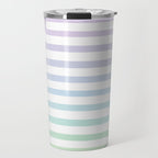 Bold Curvature Stripes XVII Travel Mug Gallery Image 1