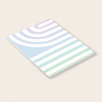 Bold Curvature Stripes XVII Notebook Gallery Image 3