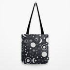 Celestial dark pattern DS Tote Bag Gallery Image 2