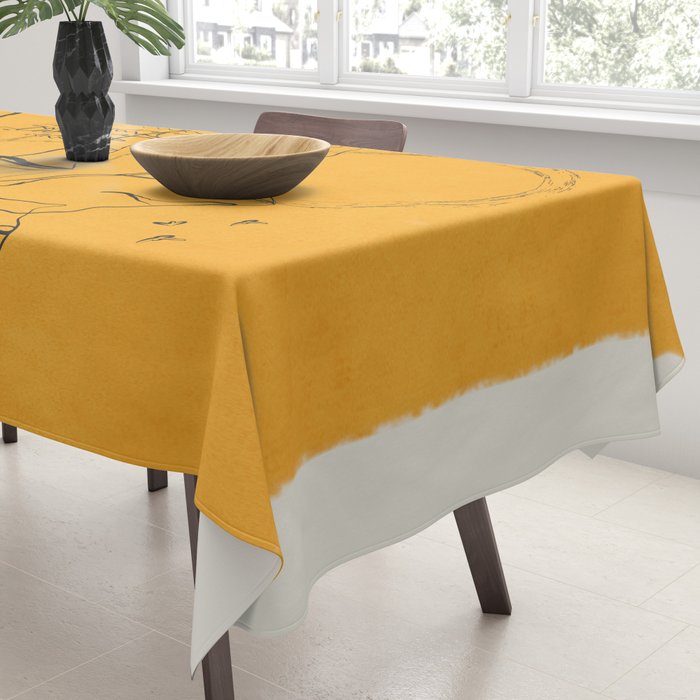 Minimalist Mountains 3 Tablecloth Gallery Image 3