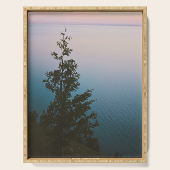 Poetry of a Summer Evening Serving Tray Gallery Image 1