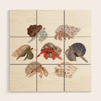 Hermit Crabs Wood Wall Art Gallery Image 1