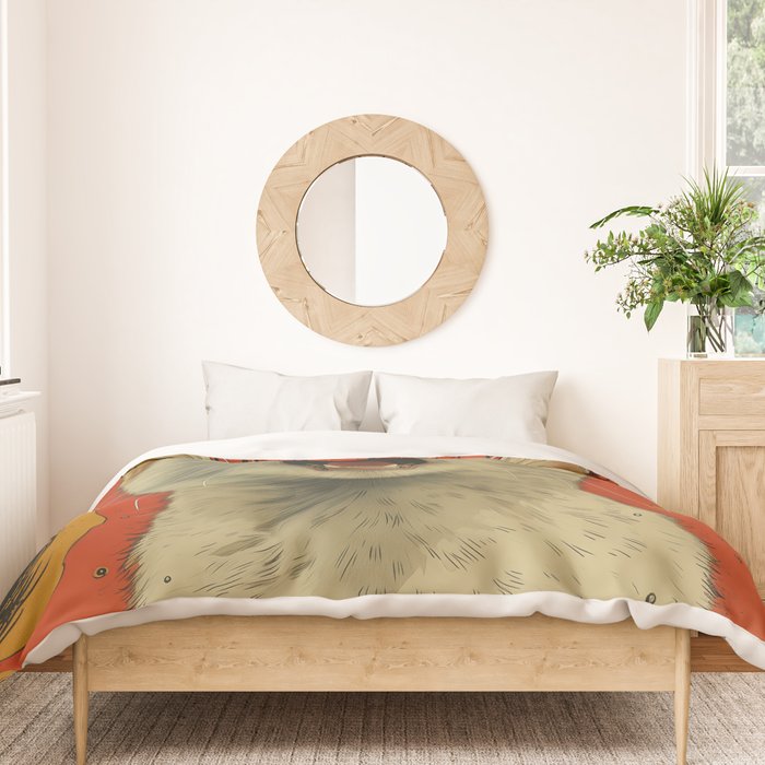 Shocked Cat I Duvet Cover Gallery Image 3