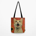 Shocked Cat I Tote Bag Gallery Image 2