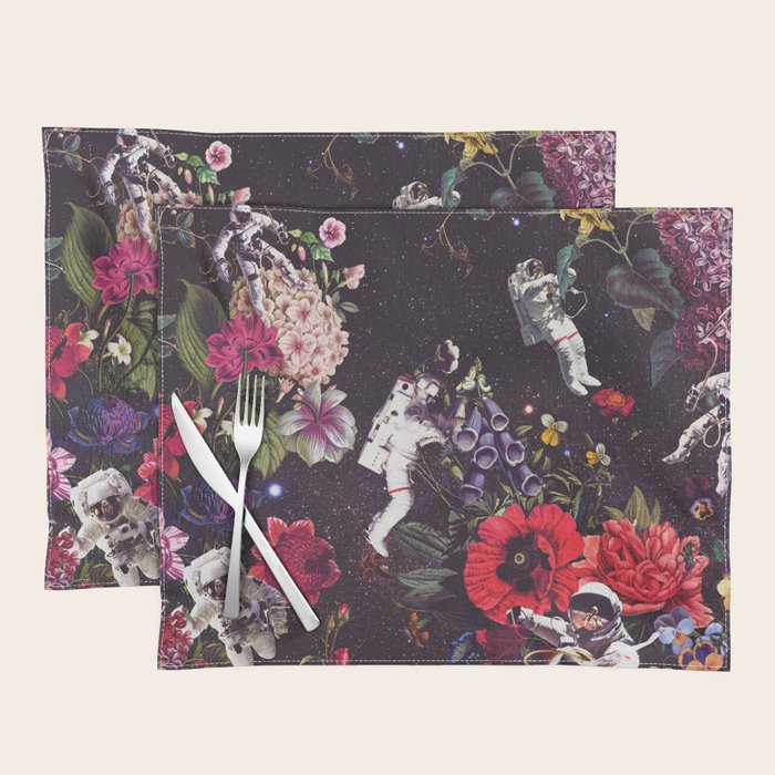 Flowers and Astronauts - Space Placemat Gallery Image 1