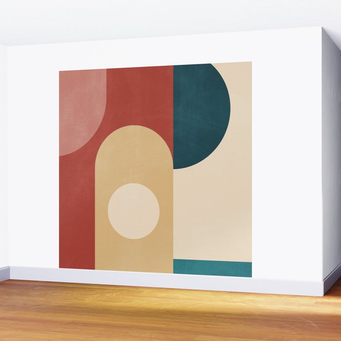 Geometric Shapes 84 Wall Mural Gallery Image 2