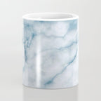 Light blue marble texture Coffee Mug Gallery Image 4