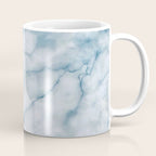 Light blue marble texture Coffee Mug Gallery Image 1