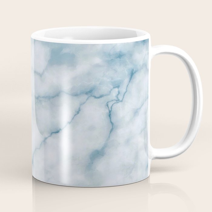 Light blue marble texture Coffee Mug Gallery Image 1