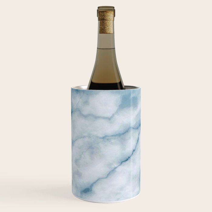 Light blue marble texture Wine Chiller Gallery Image 2