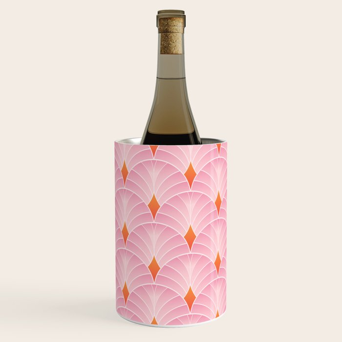 Diamonds & Petals: The Peach Edition Wine Chiller Gallery Image 3