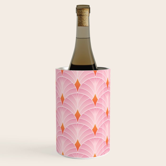 Diamonds & Petals: The Peach Edition Wine Chiller Gallery Image 2