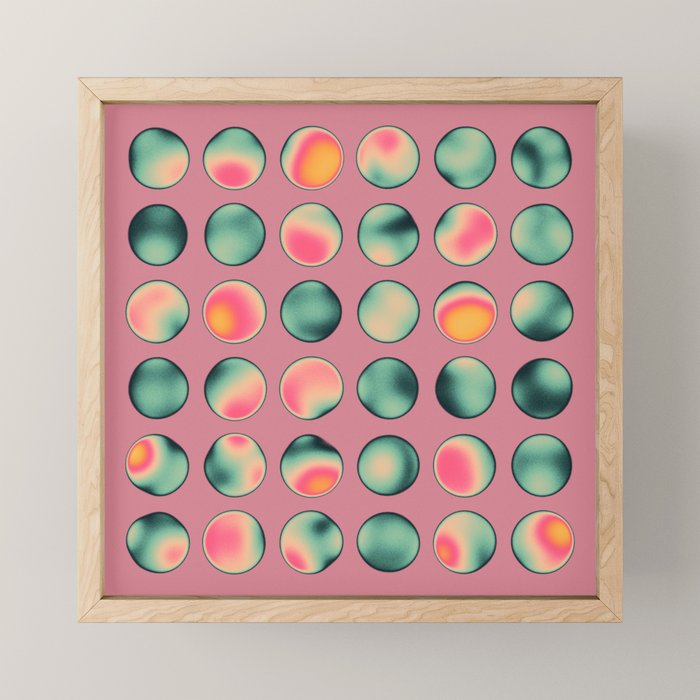 Color Burn 33 Mini Art Print Gallery Image 1