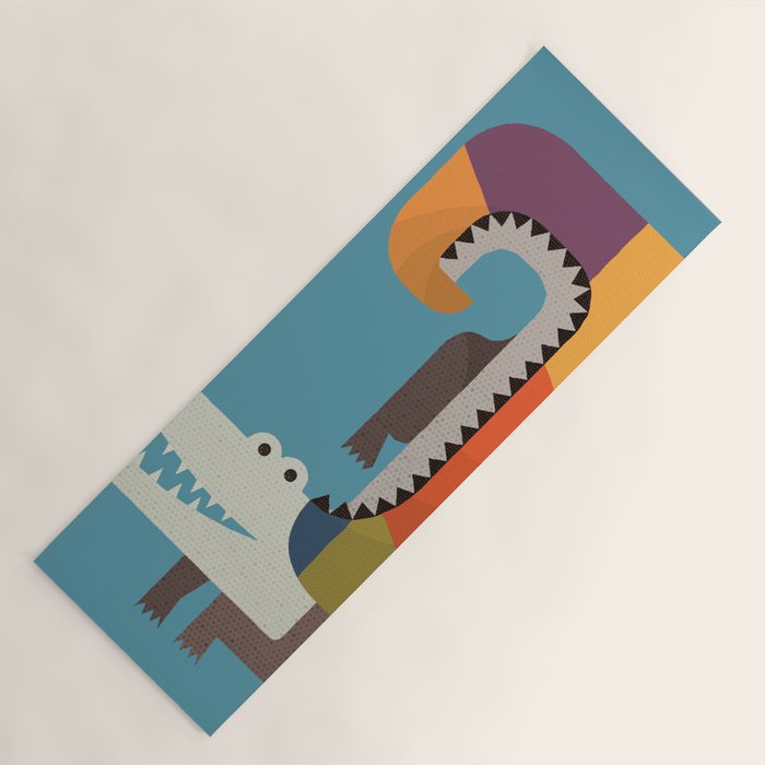 Crocodile Yoga Mat Gallery Image 1