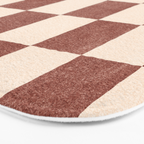CHECKER - 001 - Clove Bath Mat Gallery Image 3