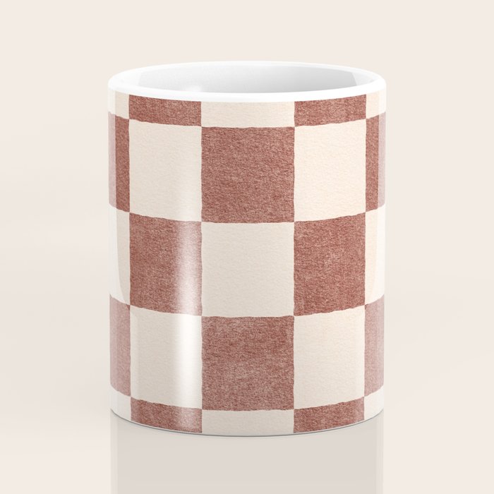 CHECKER - 001 - Clove Coffee Mug Gallery Image 4