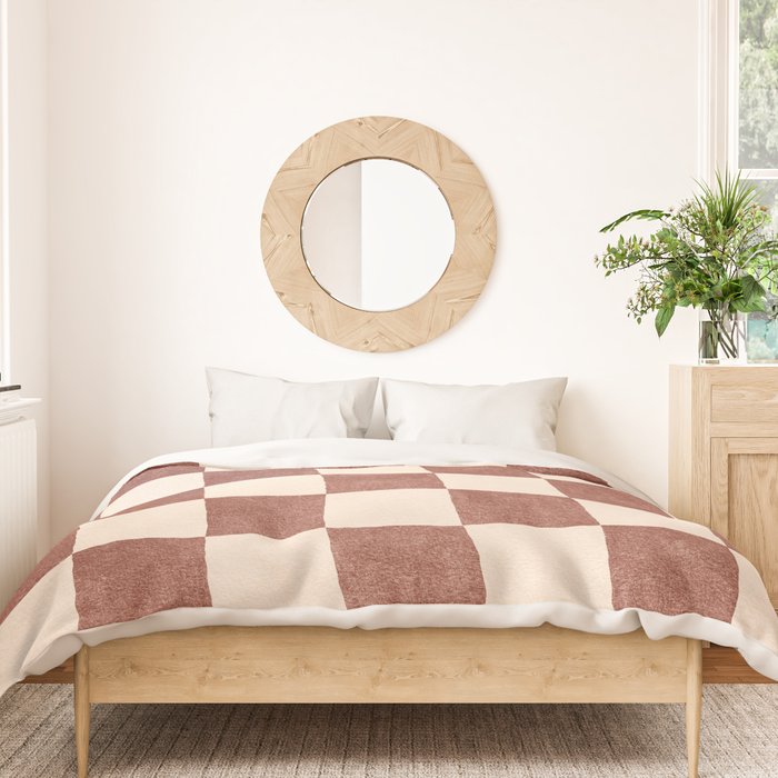 CHECKER - 001 - Clove Duvet Cover Gallery Image 3