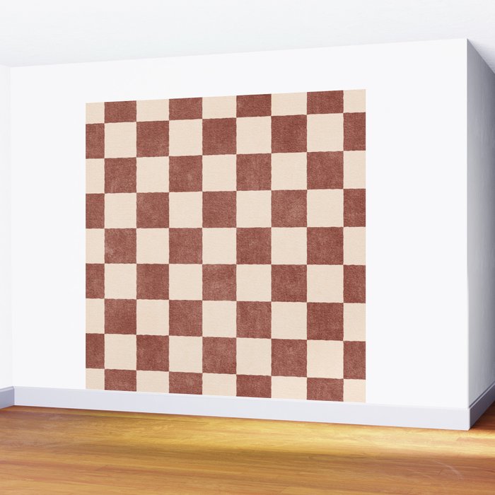 CHECKER - 001 - Clove Wall Mural Gallery Image 2
