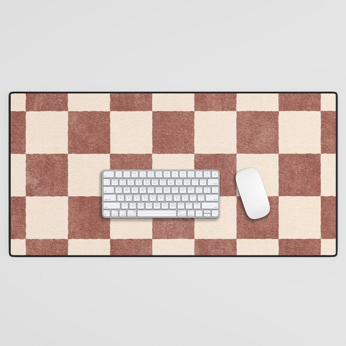CHECKER - 001 - Clove Desk Mat Gallery Image 1