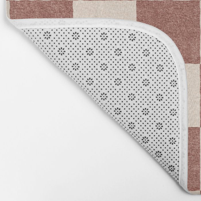 CHECKER - 001 - Clove Bath Mat Gallery Image 2
