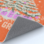 Seasons Greetings Snowy Christmas Tree with Presents Rug Gallery Image 4