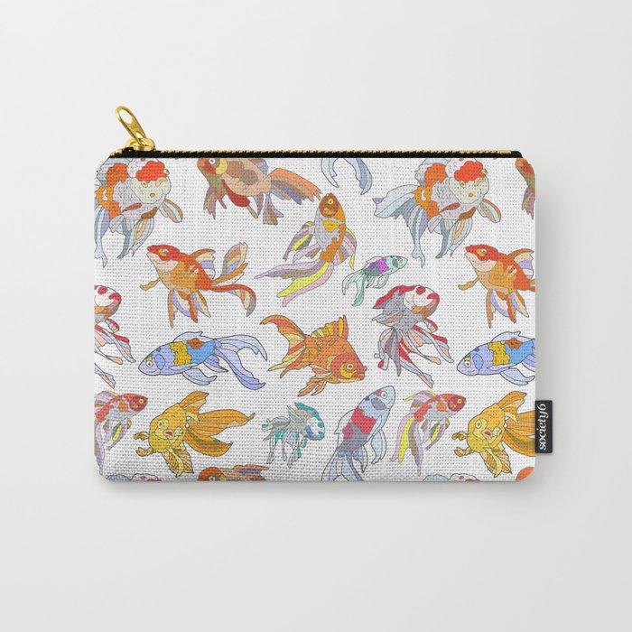FISH FISH FISH Carry All Pouch Gallery Image 1